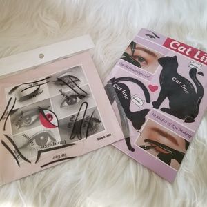Eyeliner Stencils for Eyeshadow, Cat & Pinup Eye